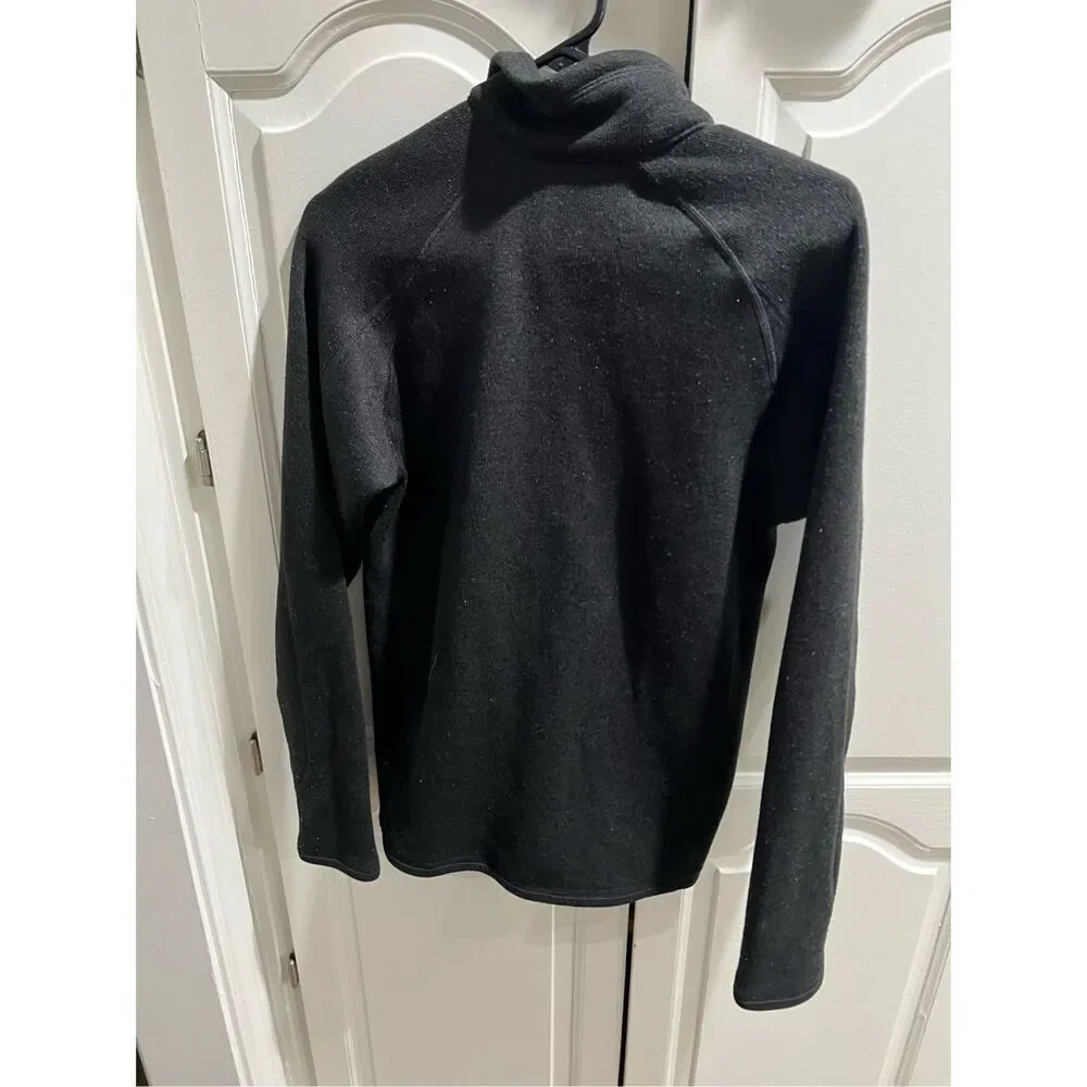 Patagonia 1/4 Zip Black Pullover Better Sweater Jacket Men’s XS